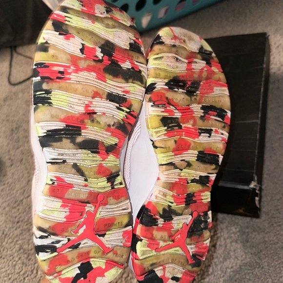 Air Jordan 10 Retro GS Ember Glow - Picture 5 of 6